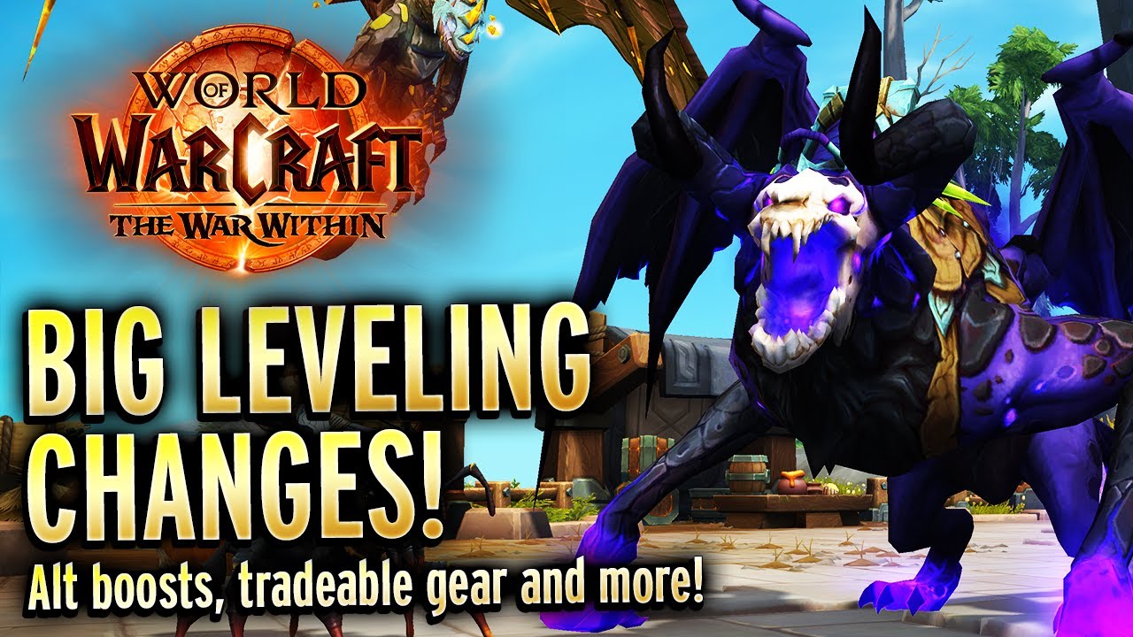 Leveling Changes Happening In The War Within - Alpha