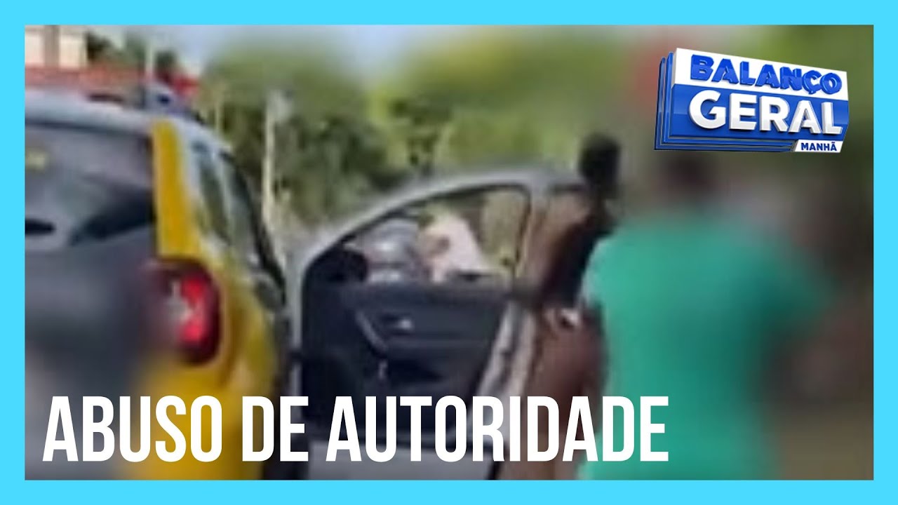 Adolescente é agredido com tapa no rosto por policial militar