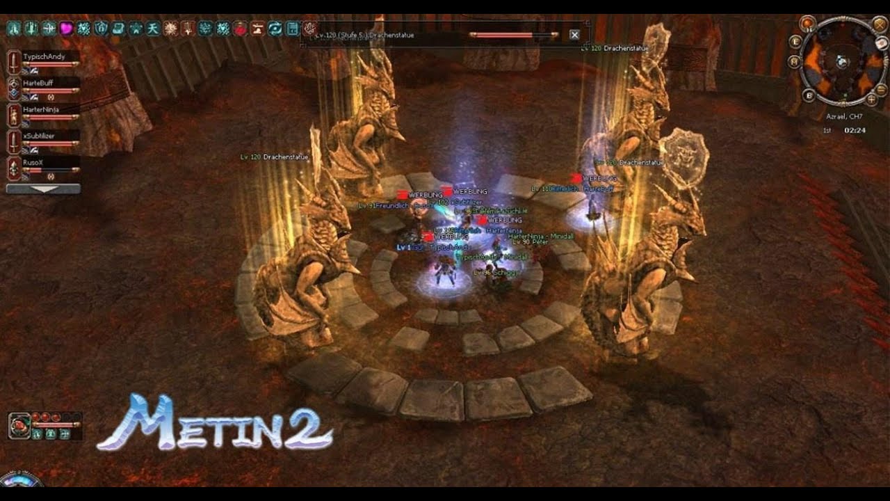 Metin2 DE Let´s Play Azrael #74 / Meley & Hydra Unterschiede / Dia Uppen auf Exe?  / 
