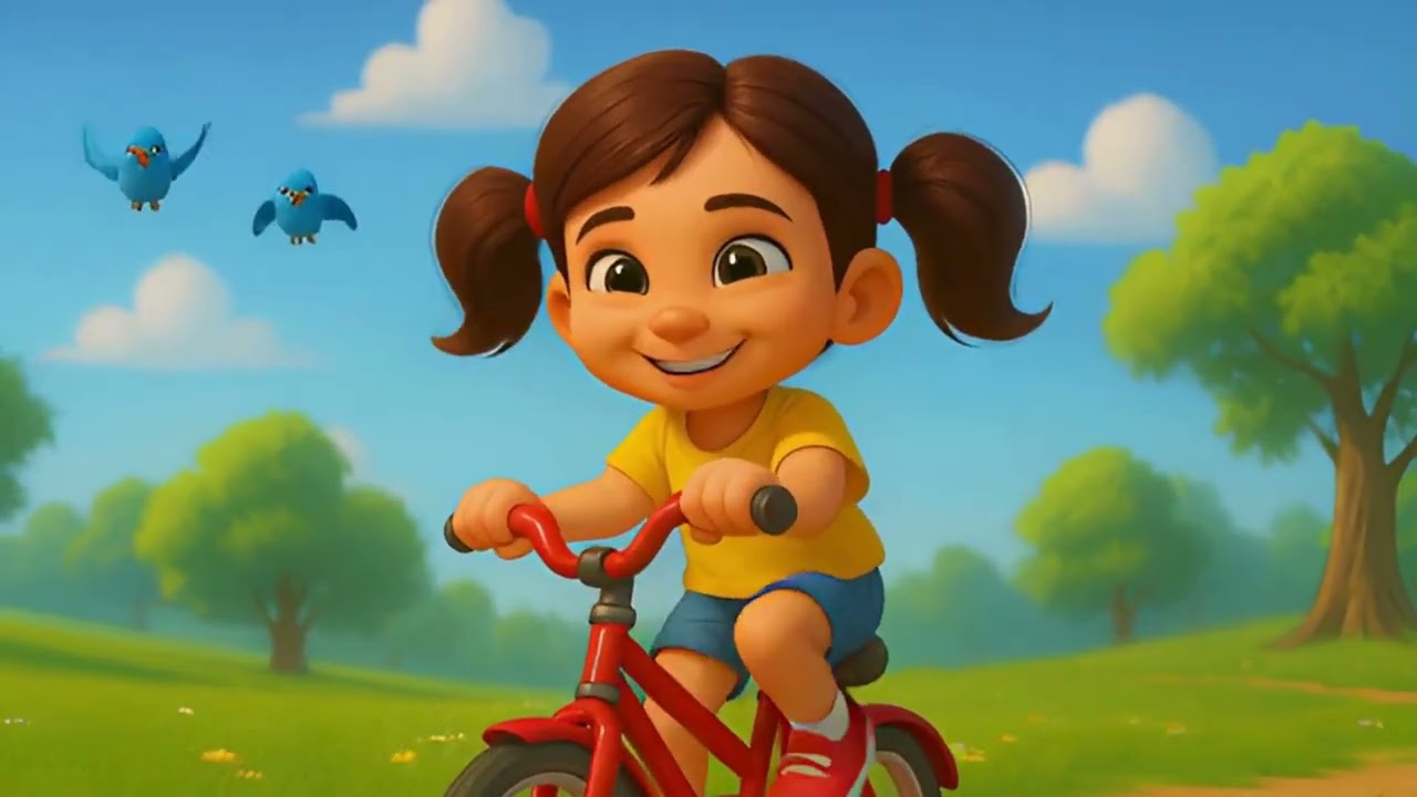 🧸 Mimi Comptines &ndash;La Chanson la Plus Joyeuse ! Danse avec la Petite Fille 🌈 (Animation 3D Pixar)