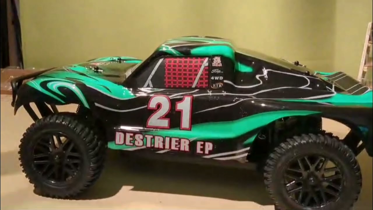 1.Unboxing auf YT Deutschland: Himoto Short Course Truck 4x4 blx