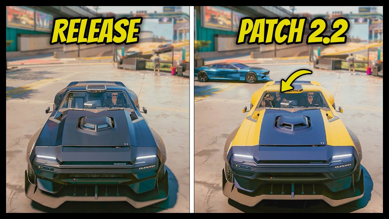 Cyberpunk 2077 - RELEASE vs NOW
