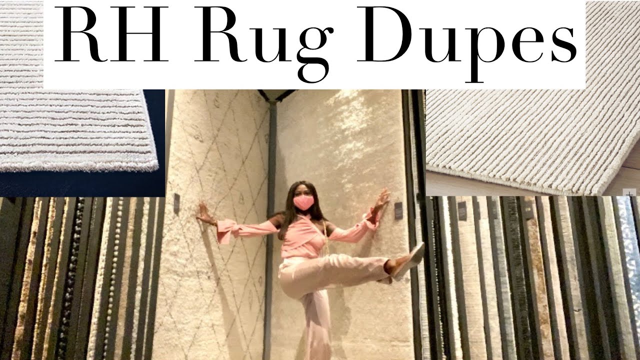 Restoration Hardware AFFORDABLE Rugs & Dupes | RH Tour Vlog