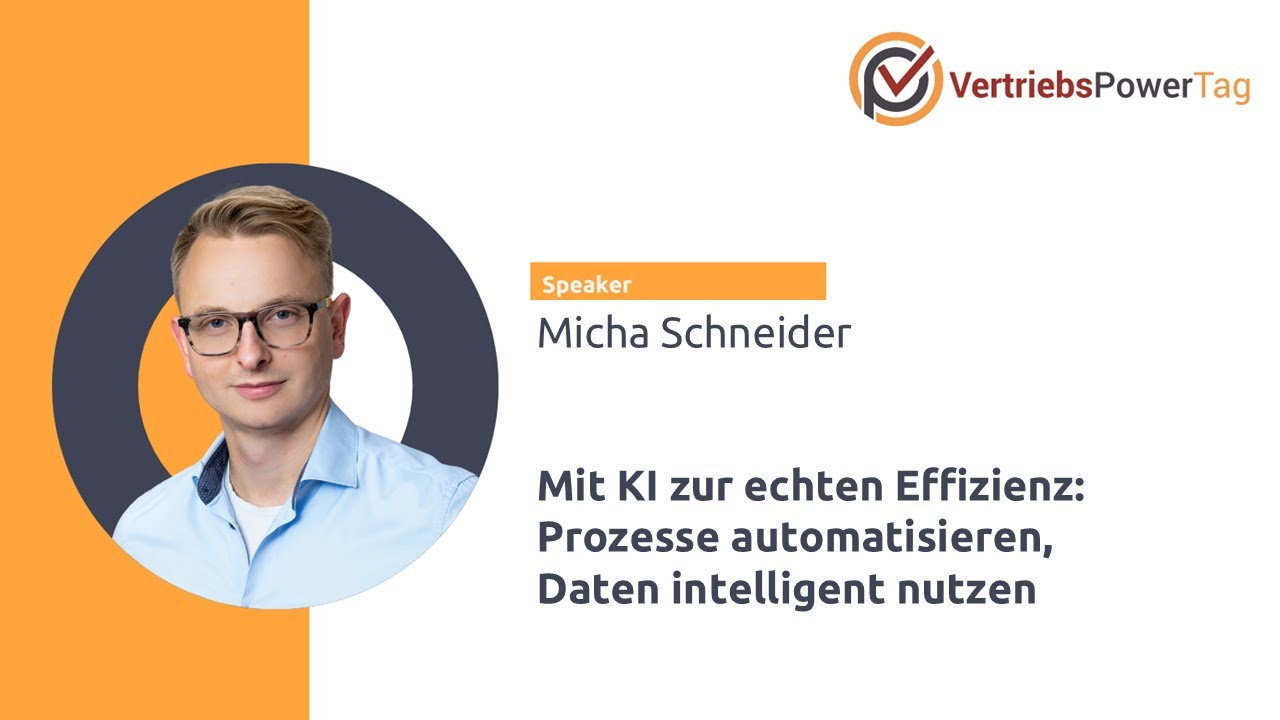 Mit KI zur echten Effizienz: Prozesse automatisieren, Daten intelligent nutzen