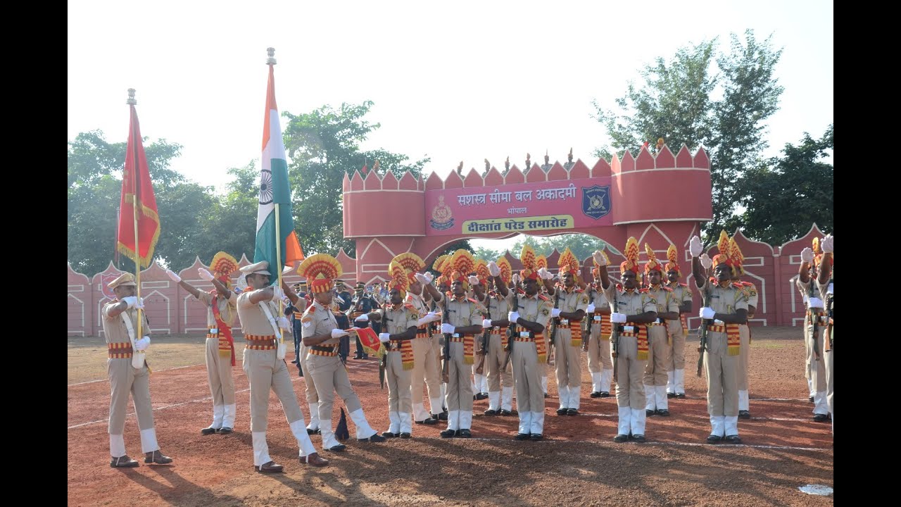 Passing out Prade of 17th BRTC,  SSB Academy  Bhopal
