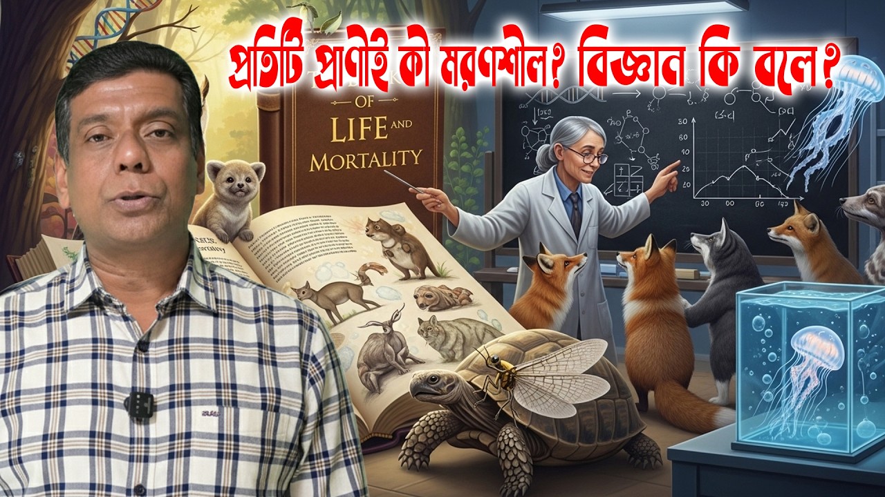 প্রতিটি প্রাণীই কী মরণশীল? বিজ্ঞান কি বলে? || Is every animal mortal? What does science say?