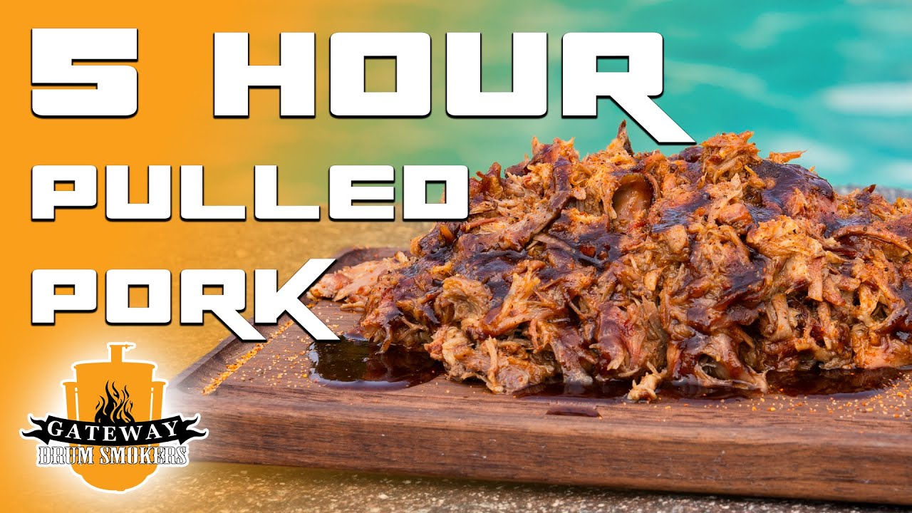 Perfect Pulled Pork in Only 5 Hours!