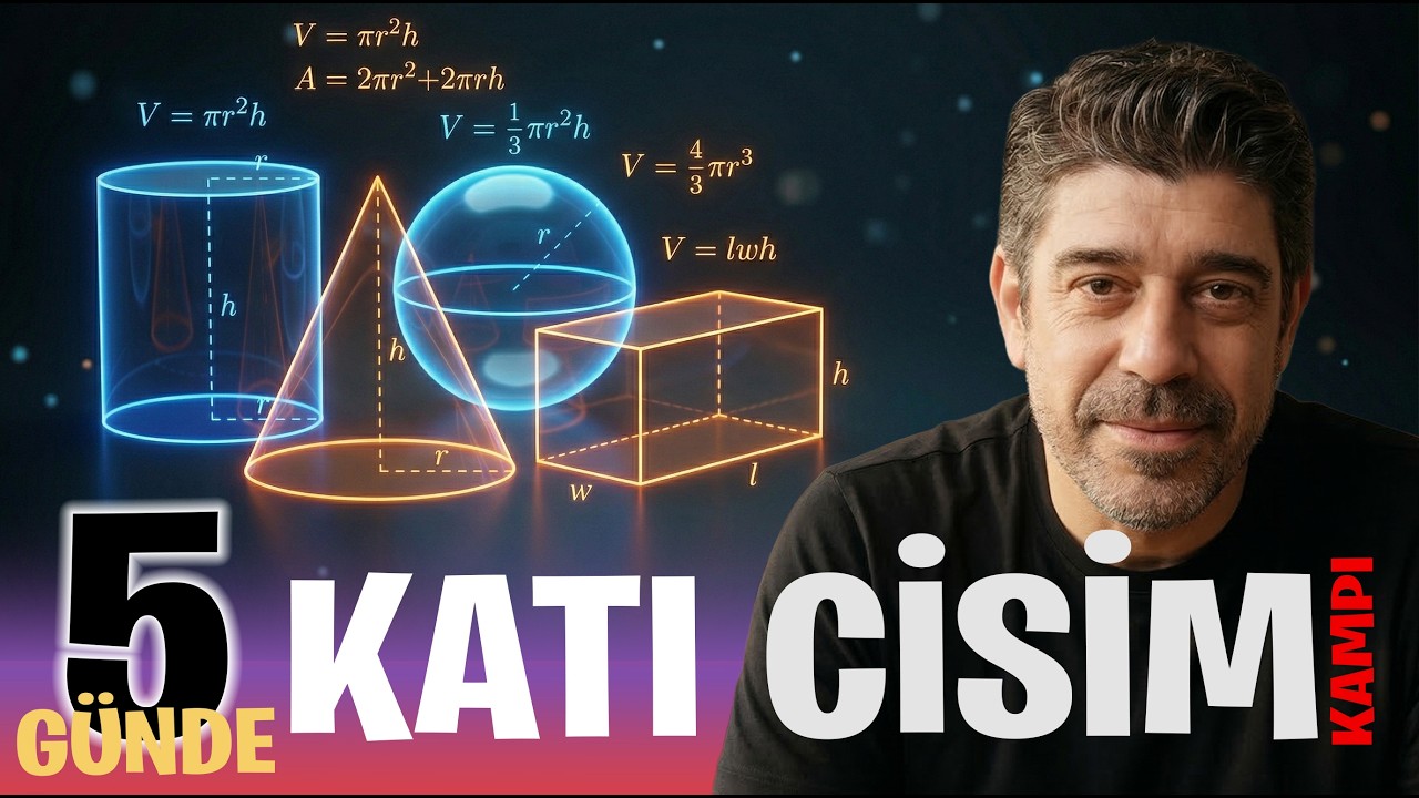 PRİZMALAR 📐5 G&Uuml;NDE KATI CİSİMLER KAMPI | 1. G&Uuml;N 🚀🚀