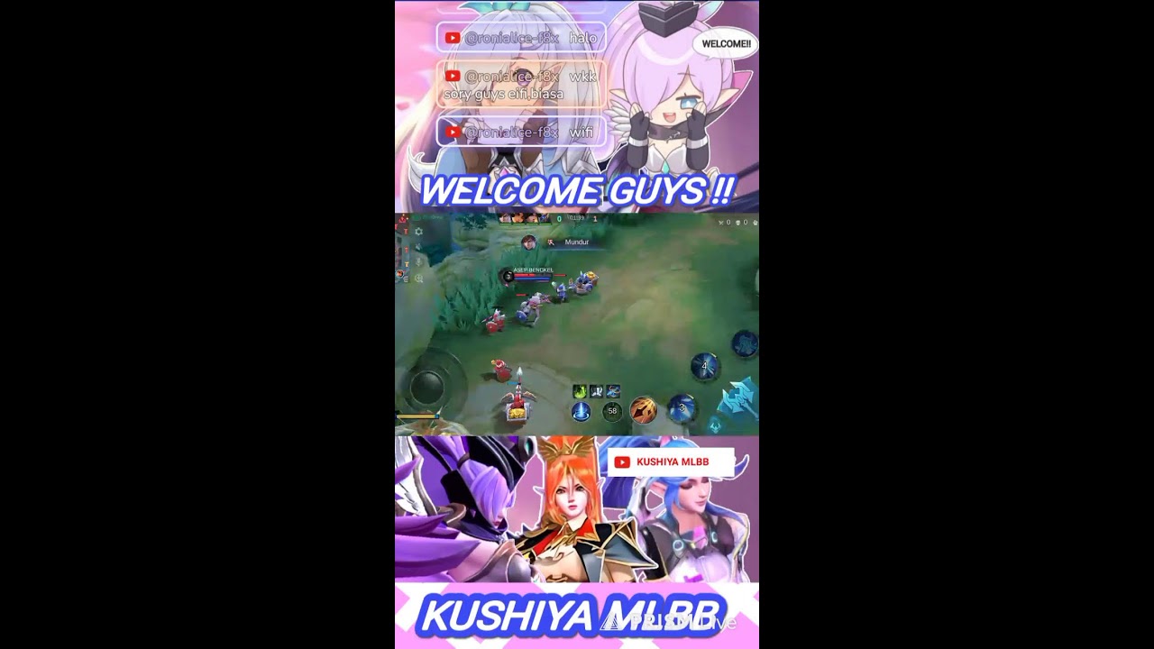 Siaran langsung Kushiya mlbb