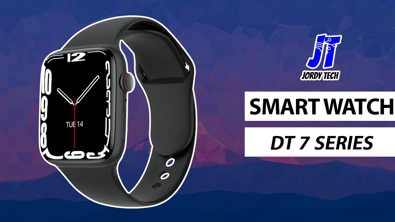 Unboxing smart watch DT7 SERIES en español. Una replica bien lograda.