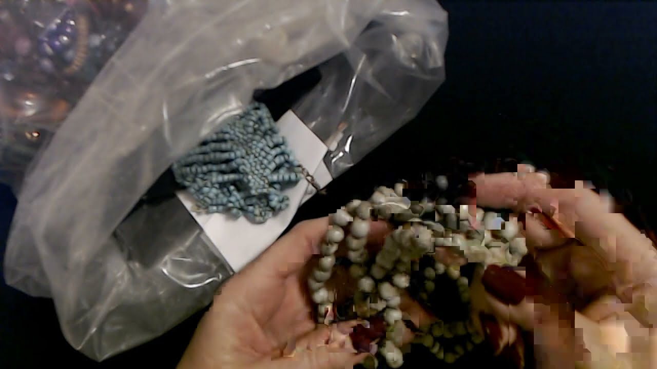 ASMR | Goodwill Jewelry Bag Show & Tell 5-26-2021 (Whisper)