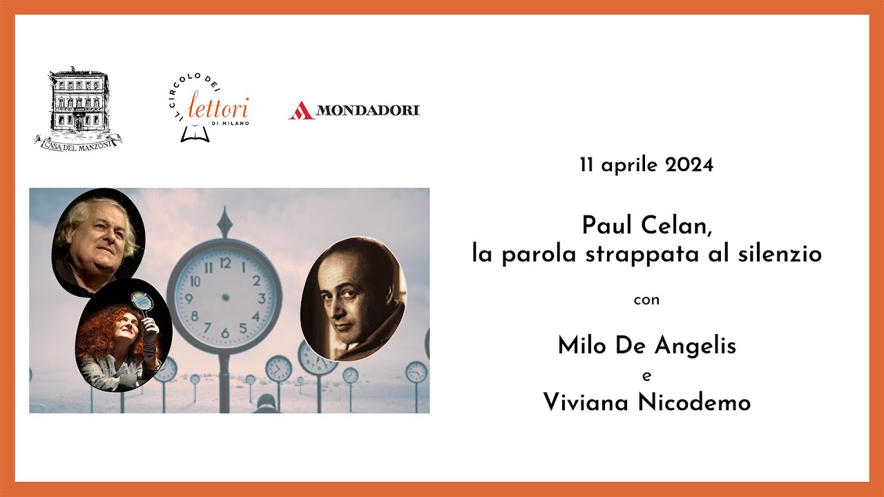 Paul Celan, la parola strappata al silenzio