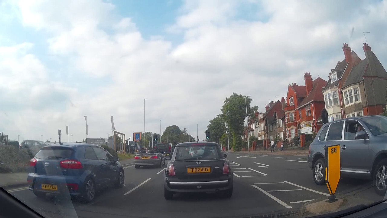 Northampton: Town Centre - Moulton (A508/A5076) - Dallington (Mill Lane)