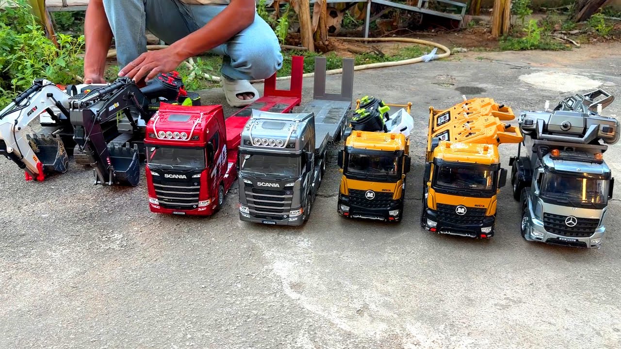 If you like rc action don’t forget visit this video Activities dump trailer transportation excavator