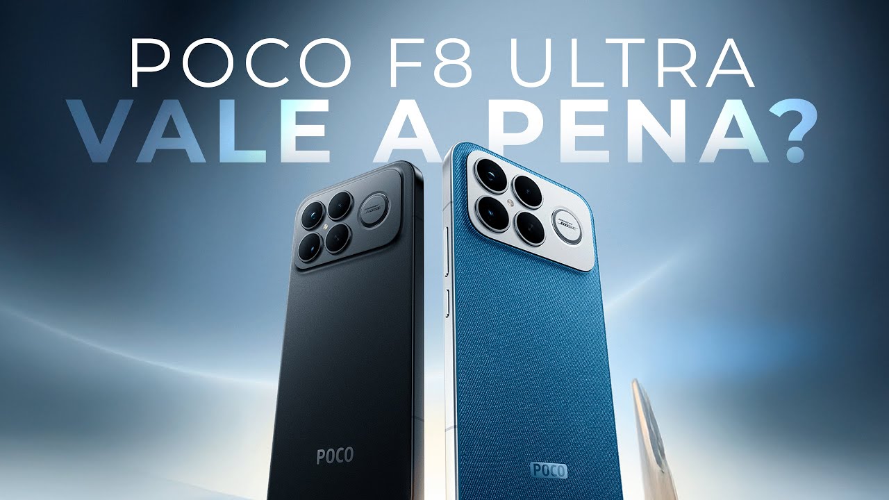 POCO F8 ULTRA, O MAIS POTENTE DA XIAOMI! Será que é tudo isso mesmo?