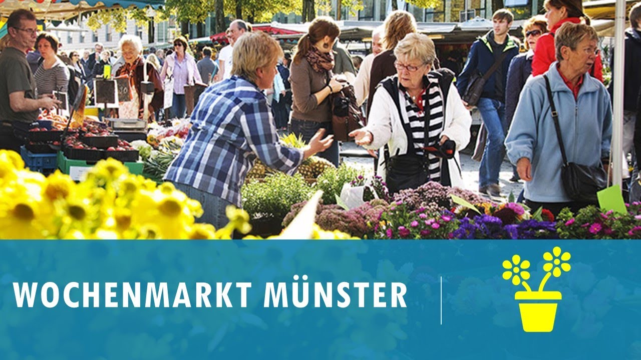 Farmers' Market | Wochenmarkt M&uuml;nster - Destination GERMANY