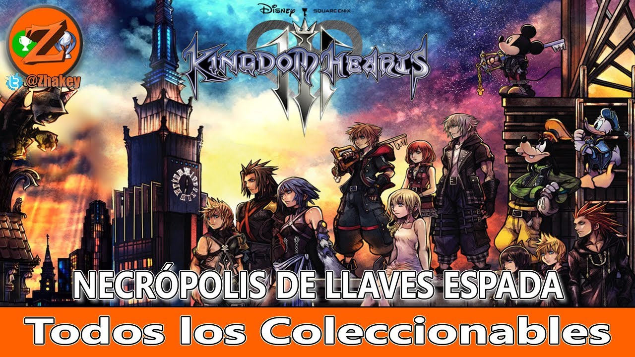 Kingdom Hearts 3: Necrópolis de Llaves Espada - Todos los Coleccionables (Cofres de Tesoro)