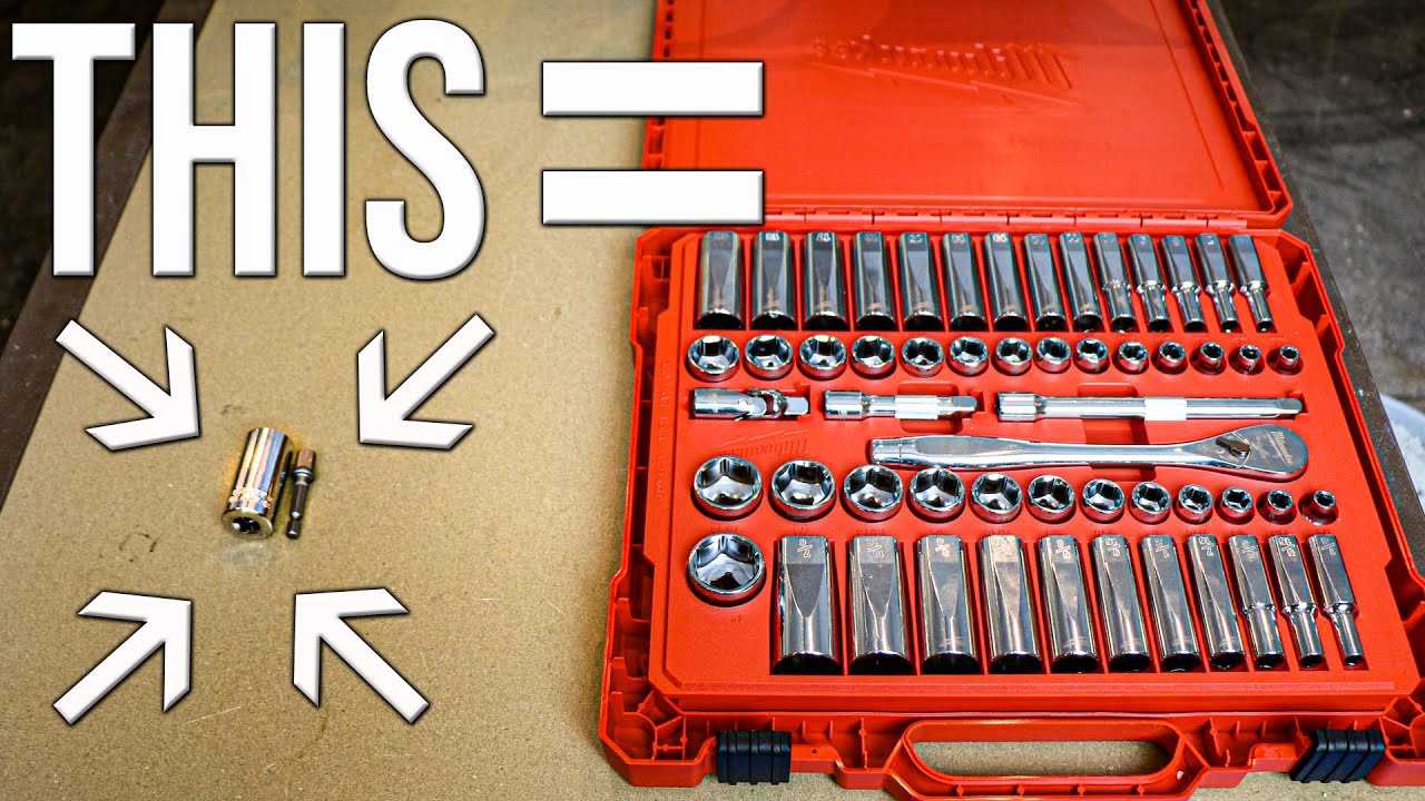 ONE SOCKET CAN REPLACE A WHOLE SET!