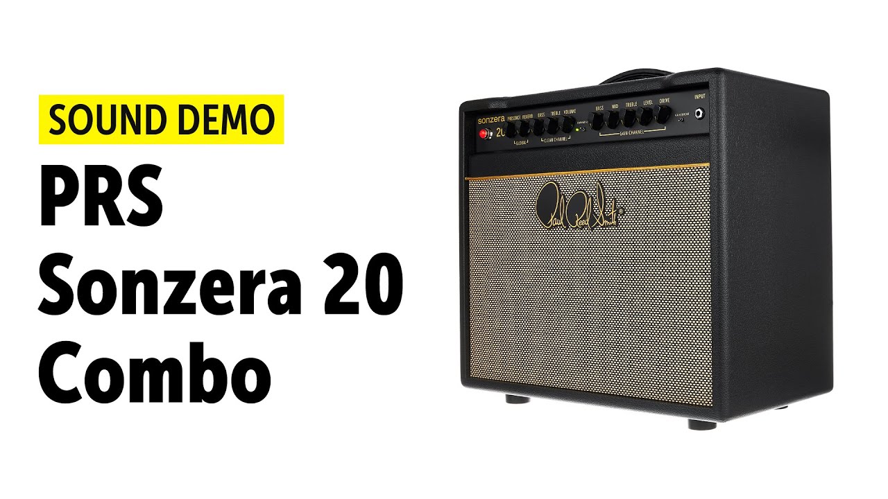 PRS Sonzera 20 Combo - Sound Demo (no talking)