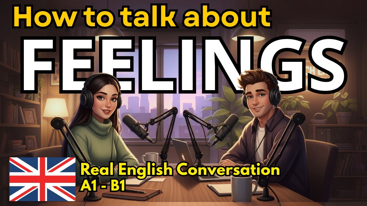 How to Talk About Your Feelings in English | English Podcast for Begginers