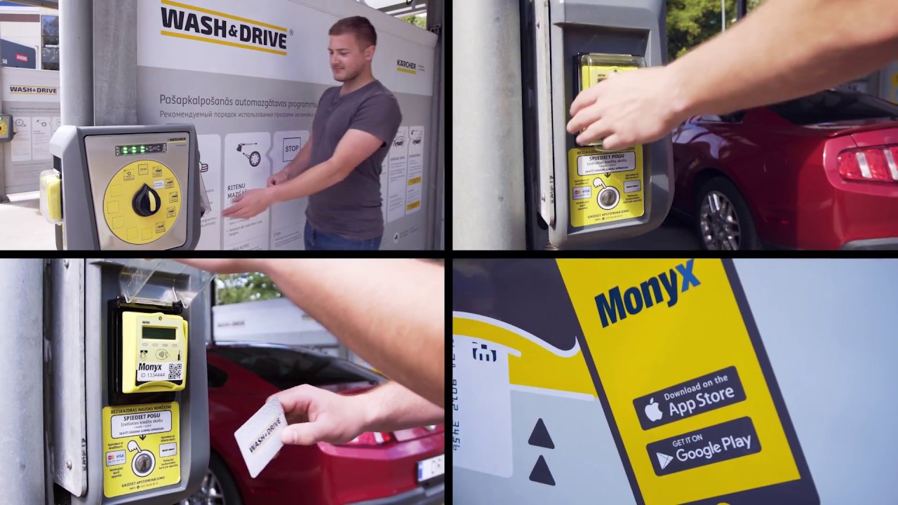 Wash & Drive - Automazgātavas lietošanas instrukcija