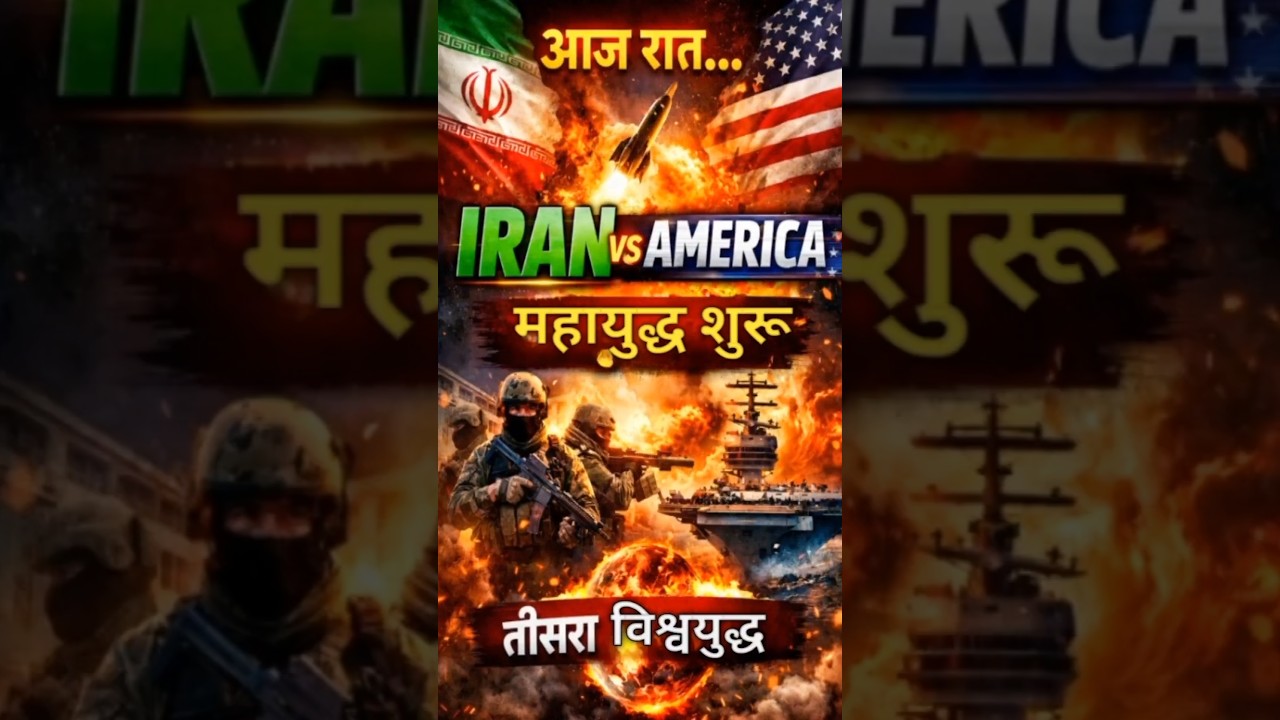 IRAN vs AMERICA 😱 | महायुद्ध शुरू? सच जानकर दंग रह जाओगे! 