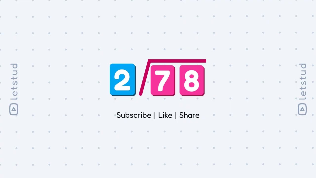 Long Division of 78 ÷ 2 | Step-by-Step Math Tutorial for Kids