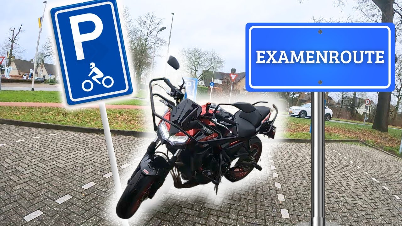 AVD MOTOR TIPS | Examenroute met de MOTOR!🏍️