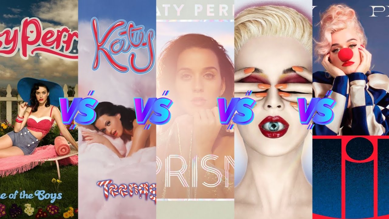 One Of The Boys vs Teenage Dream vs Prism vs Witness vs Smile (Katy Perry) - Album Battle