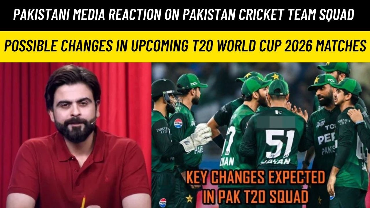 Pakistani Media Reacts to Major Changes in Pakistan Squad | T20 World Cup 2026 - Instant Cricket