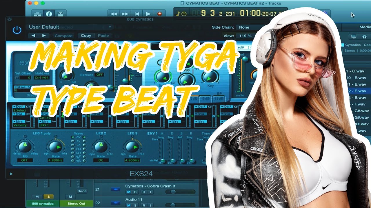 How to make Tyga type beat (Tutorial)