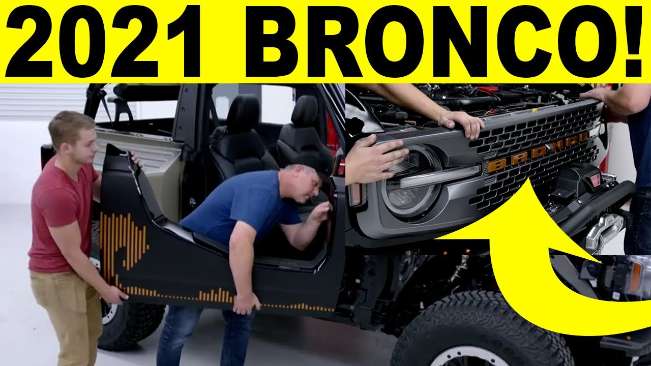 2021 Ford Bronco Review - SEMA SPECIAL Exterior & Interior Details! (MUST SEE!)