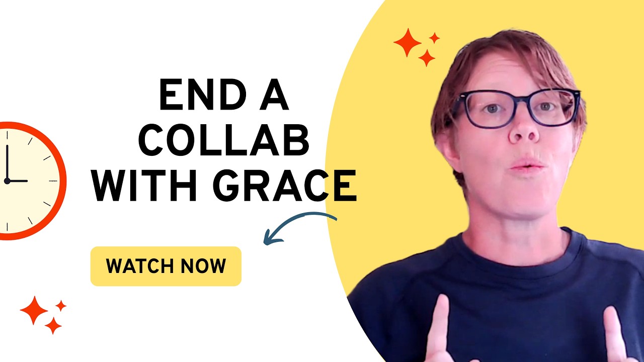 How to end a collaboration that no longer fits
