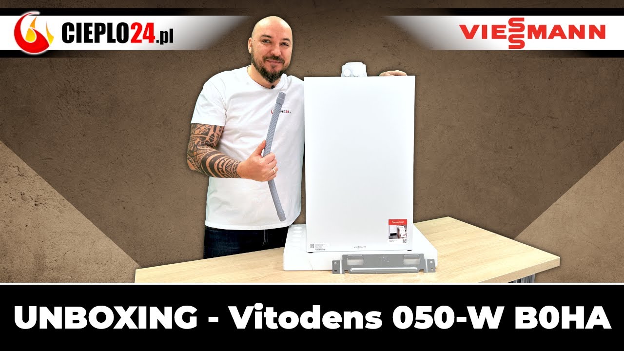 Viessmann Vitodens 050 B0HA – Unboxing i najważniejsze informacje! 🔧 | cieplo24