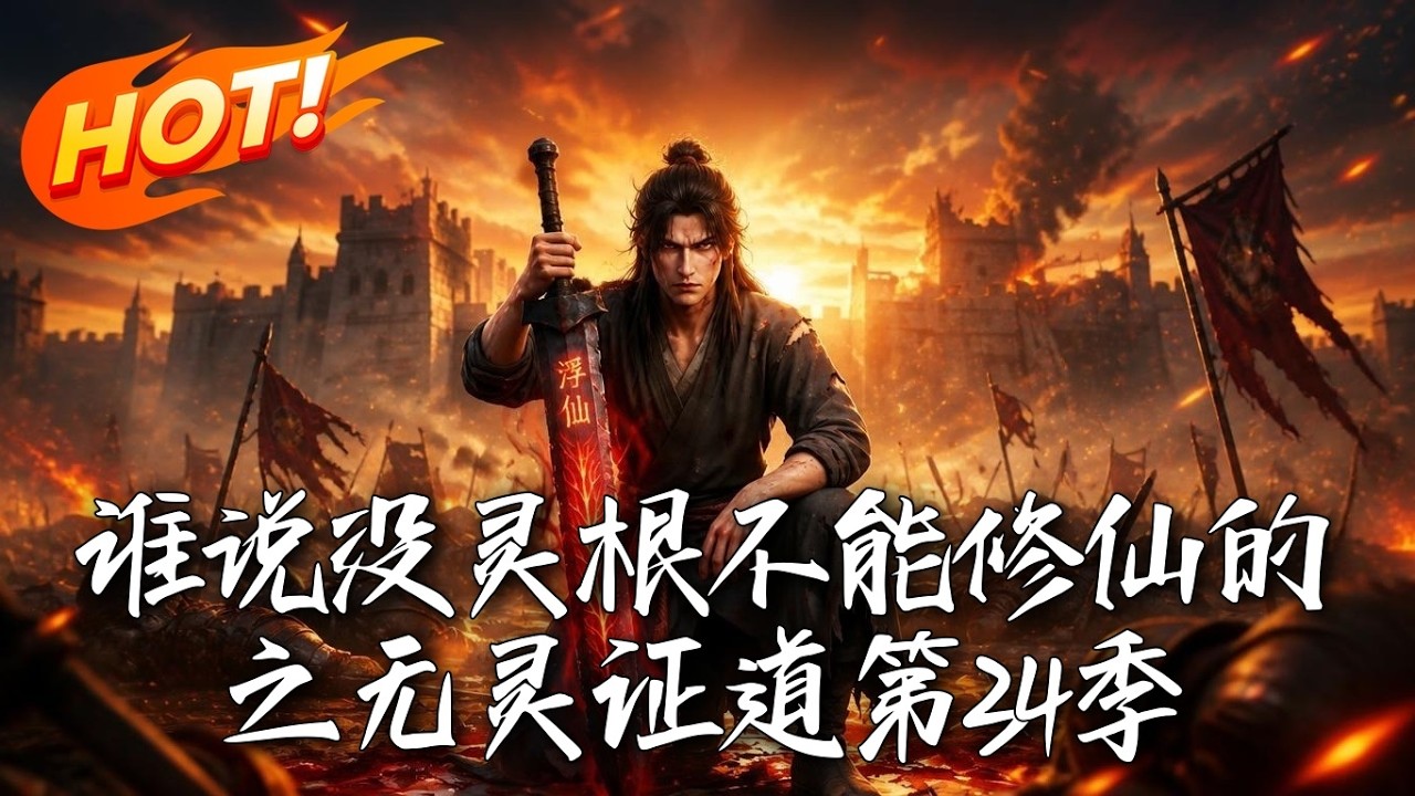 🔥底层杂役受尽欺辱，捡到残剑一朝觉醒，无灵根照样逆天斩神！《谁说没灵根不能修仙的？之无灵证道第34季》#盛世短剧#短剧#AI短剧#逆袭#漫剧#玄幻#修仙#搞笑#甜宠