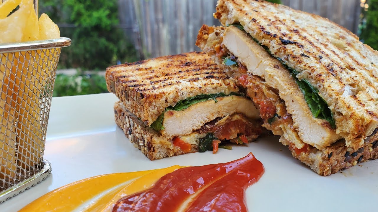 Grilled Panini Chicken Sandwich