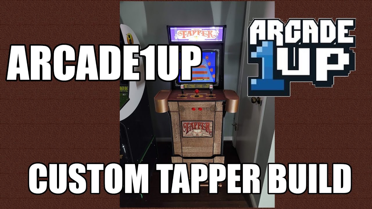 Converting an Arcade1Up Final Fight into a Tapper cab