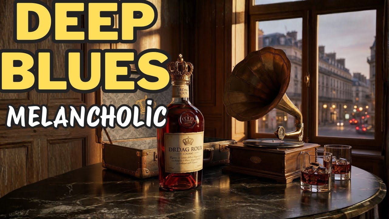 1.5 Hours of Relaxing Slow Blues Music | Best Guitar Blues for Work & Study