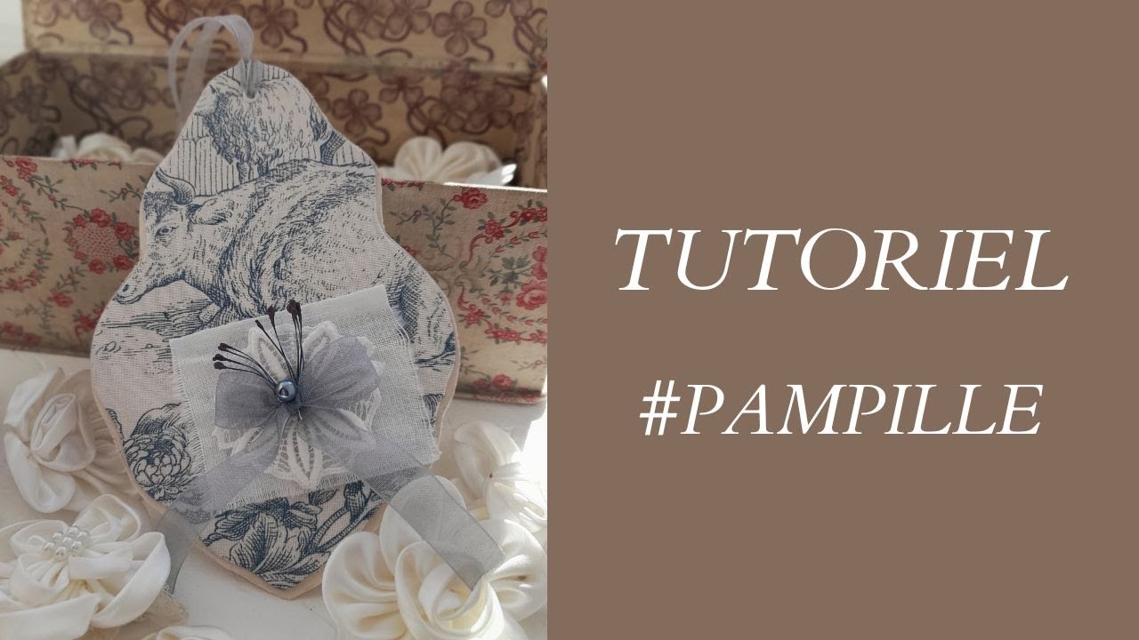 10 - TUTO PAMPILLE SHABBY CHIC #schabbychic #pampille