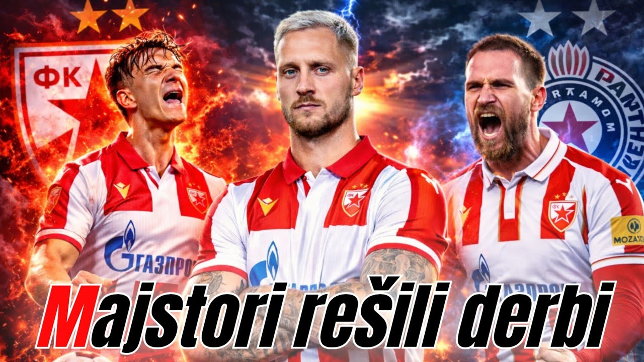 3 detalja odlučila 178. Večiti derbi ☆ Crvena zvezda - Partizan 3:0 ☆ VAR odigrao bitnu ulogu