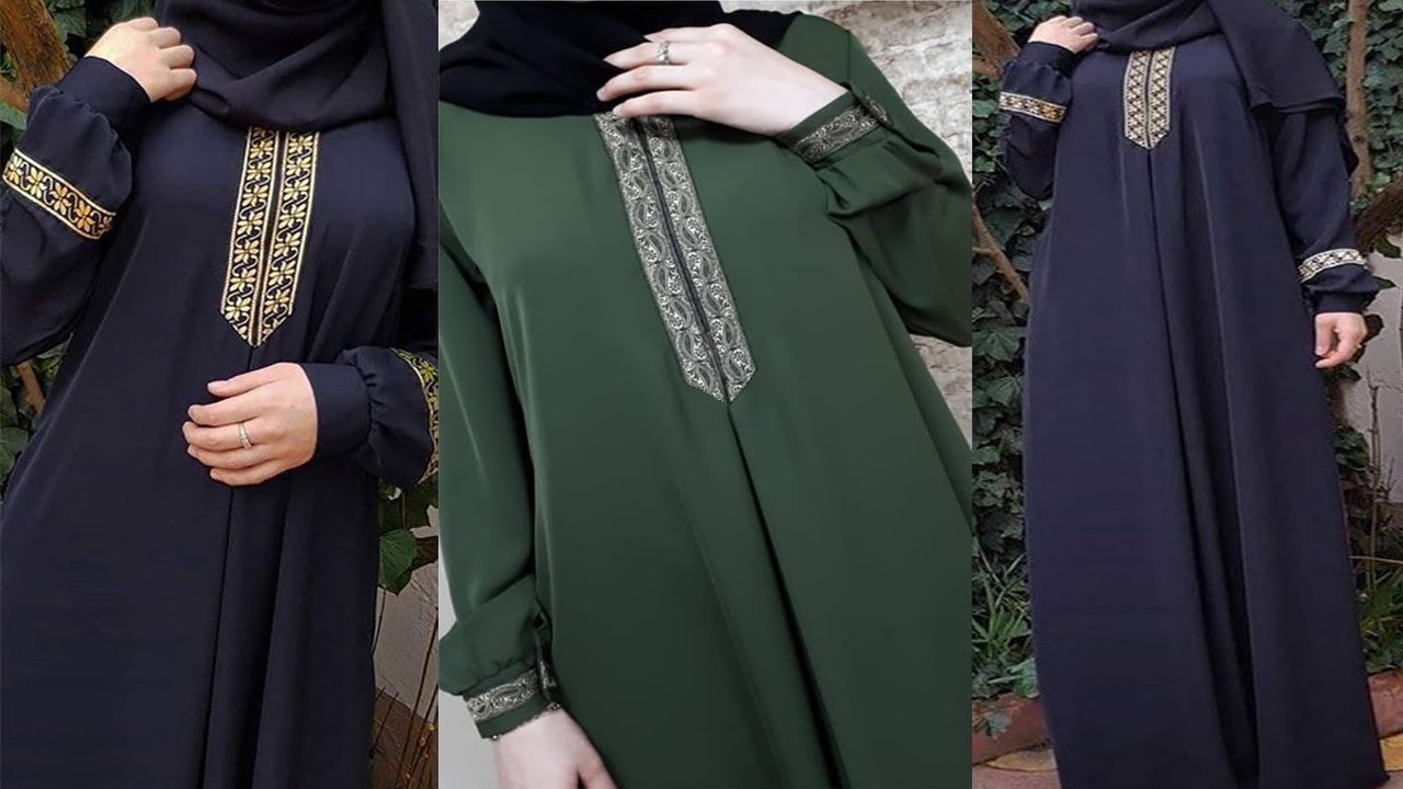 شرح تفصيل عباية موديل جديد ورائع 😍لفصل الخريف