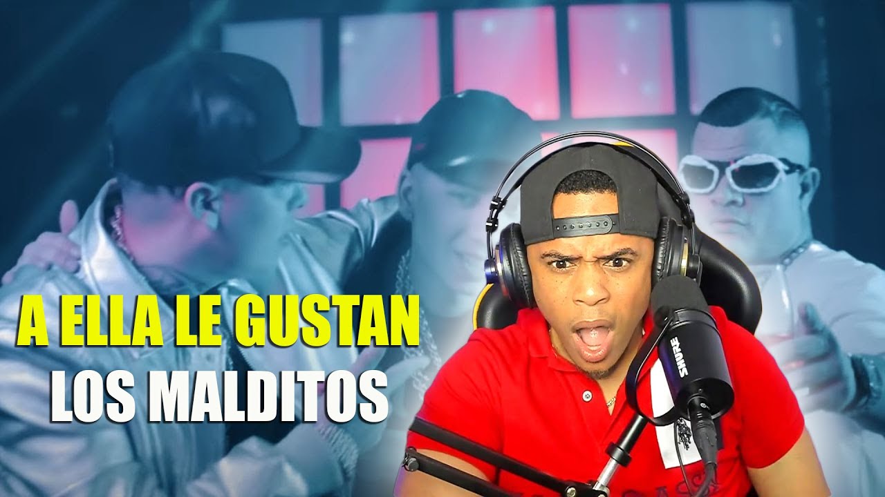 REACCIONO AL TEMA MAS VIRAL 2024  A ELLA LE GUSTAN LOS MALDITOS 2