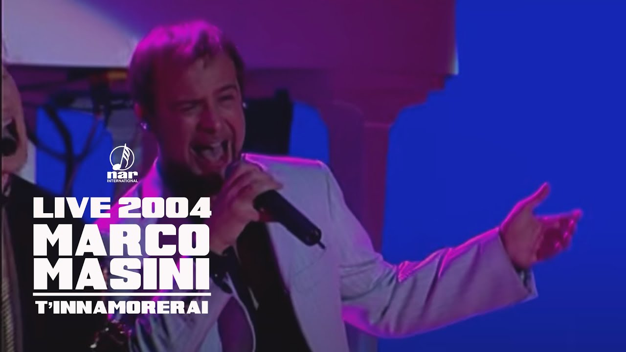 Marco Masini - T'Innamorerai (Official video Live 2004)
