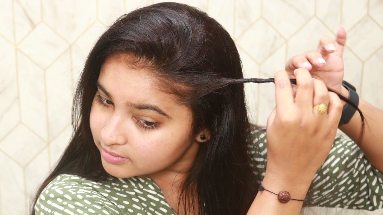 Most Beautiful Front Hairstyle for Girls | Front hairstyle | Easy party hairstyle | hair style girls