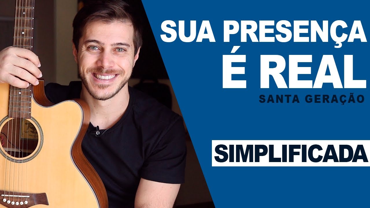Sua Presença É Real - Pr Antônio Cirílo | Aula de Violão Gospel
