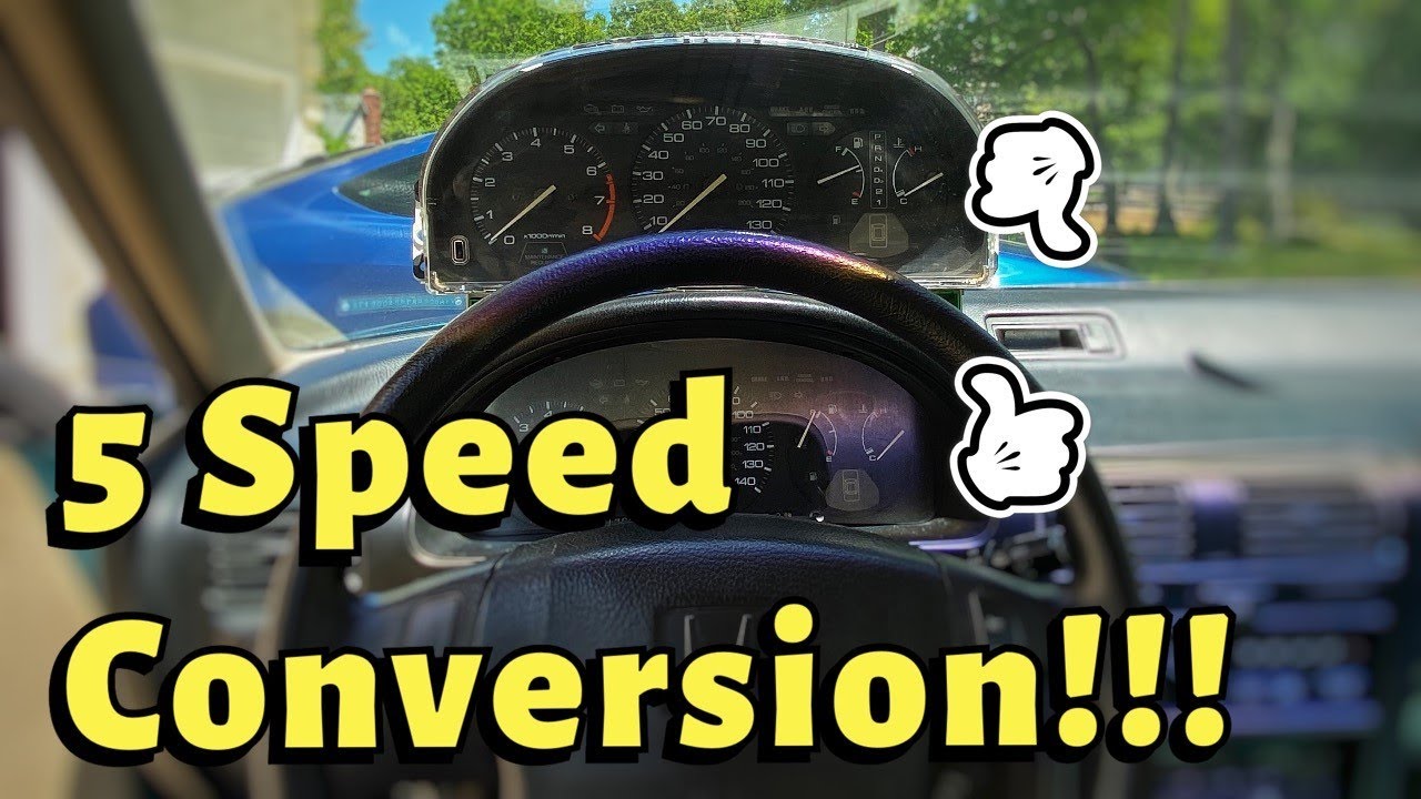 Часть 2: Переделка Honda Accord CB7 CB9 90-93 годов с автоматической коробки передач на 5-ступенч...