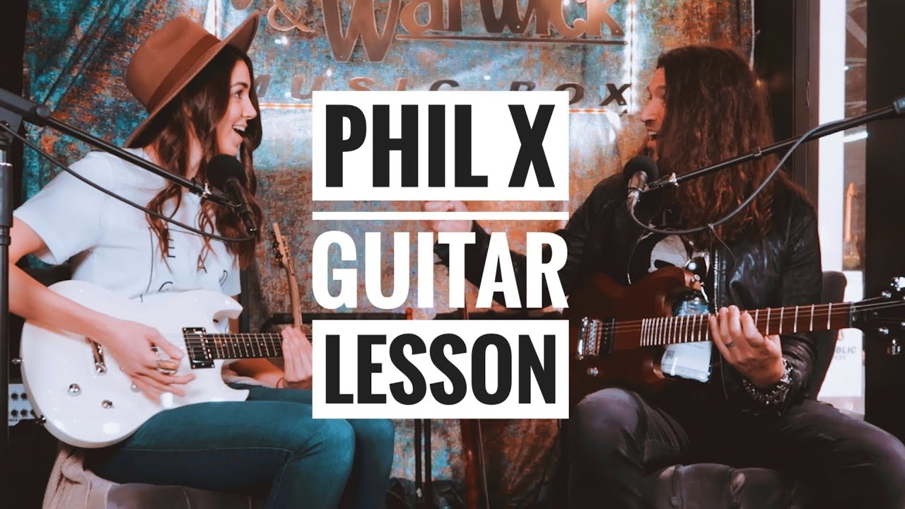 Phil X GAVE ME A GUITAR LESSON!