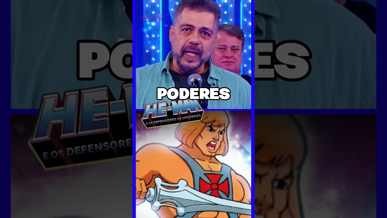 Ele Tem a Força! Garcia Júnior, a Voz Eterna do He-Man! 