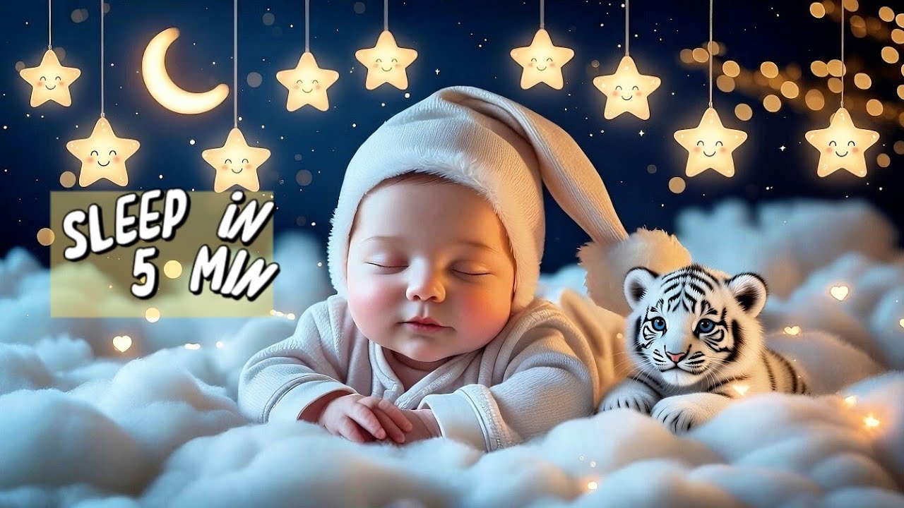 Lullaby from the Moon 🌙 Music That Makes Babies Fall Asleep in 5 Minutes