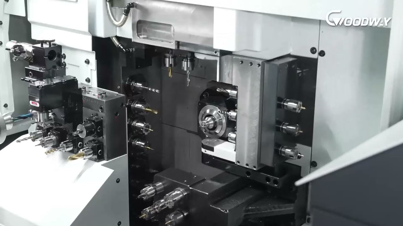 GOODWAY SK 38 Multi tasking Swiss Turning Centers